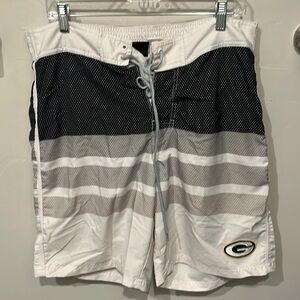 Green Bay Packers swim trunks